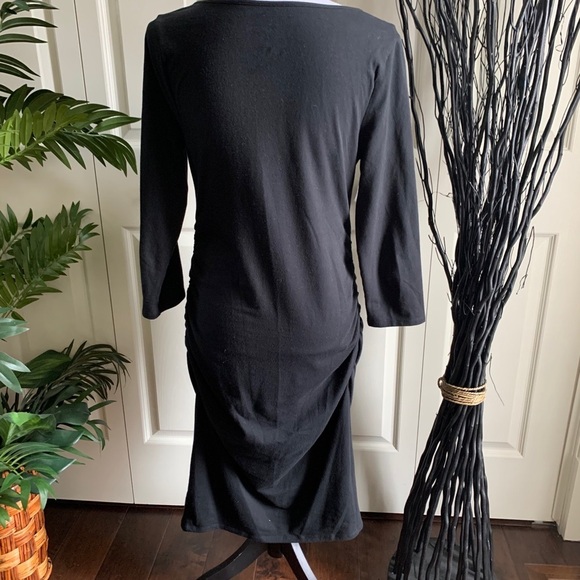 Black maternity dress - Picture 3 of 3